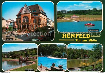 Huenfeld Rathaus Im Haselgrund Buergerpark Freiba Praforst