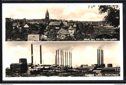 AK Hürth /Bez. Köln, Werkanlagen, Gesamtansicht