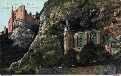 Oberstein Nahe Idar-Oberstein Schloss und Felsenkirche