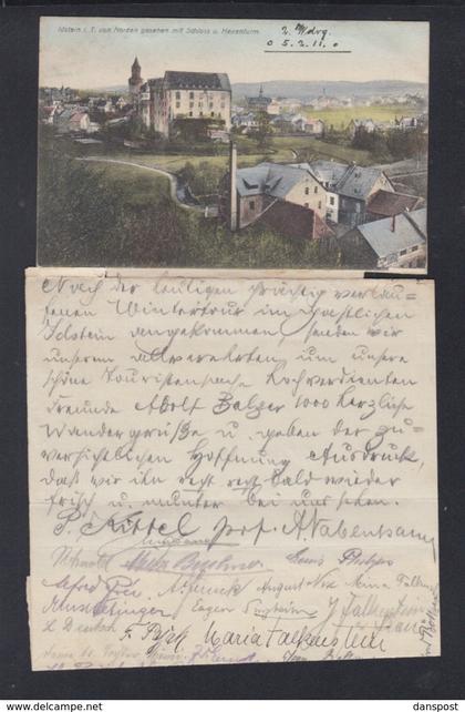 Dt. Reich AK Idstein vom Norden