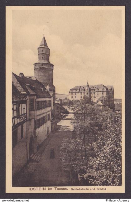 Vintage postcard Idstein Castle Hexenturm Taunus Hesse Germany
