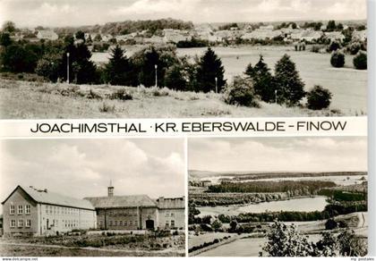 Joachimsthal Brandenburg Panorama Gebaeude Teich