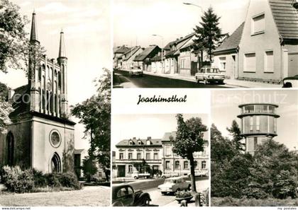 Joachimsthal Kirche Strassenpartien Wasserturm