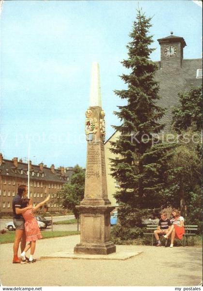 Johanngeorgenstadt Postmeilensaeule