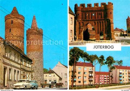Jueterbog Brandenburg Tuerme Dammtor Neuer Stadtteil Dammtor