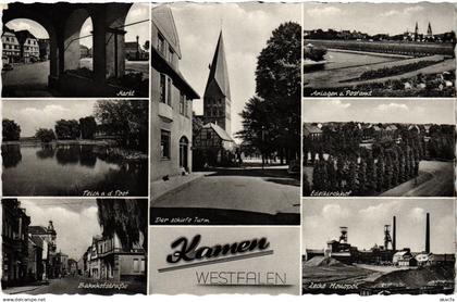 CPA AK KAMEN TOWN SCENES GERMANY (1435968)