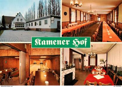Kamen Westfalen Kamener Hof Restaurant Kegelbahn