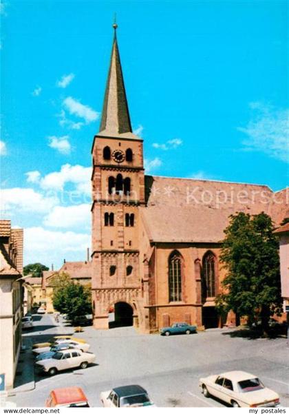 Karlstadt Main Stadtkirche St Andreas