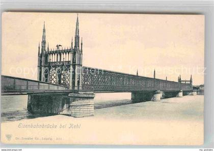 Kehl Rhein Eisenbahnbruecke