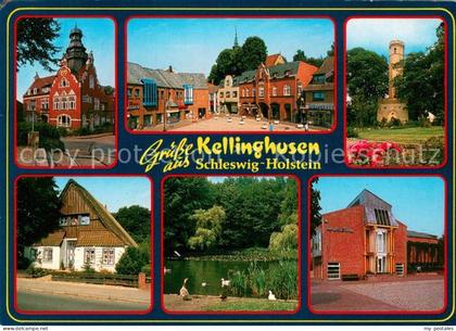 Kellinghusen Altstadt Marktplatz Turm Museum Schwanenteich