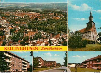 Kellinghusen Fliegeraufnahme Kirche Teilansichten