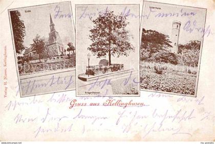 Kellinghusen Kirche Kriegerdenkml Luisaturm