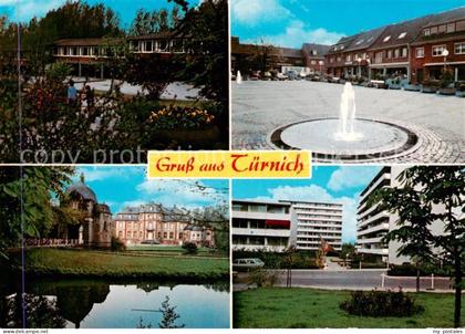 Tuernich Kerpen Stadtplatz Brunnen Schloss Sanatorium