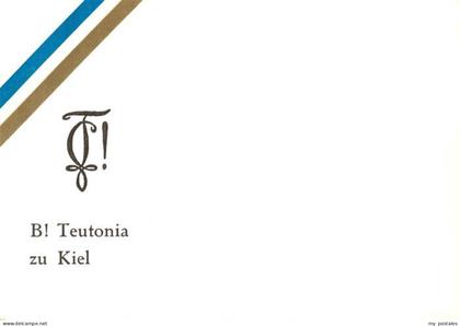 KIEL  CITY Teutonia zu Kiel