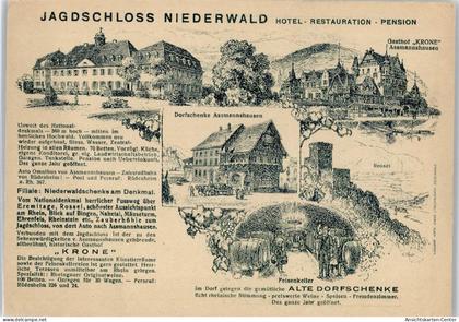 50359501 - Niederwald , Jagdschloss