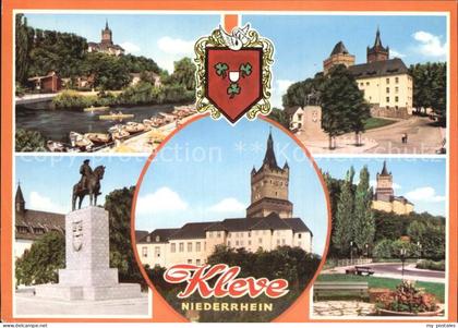 Kleve Schwanenburg Denkmal