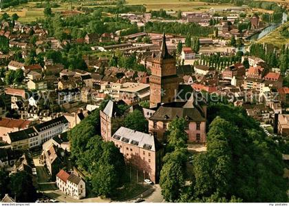 Kleve Schwanenburg Fliegeraufnahme
