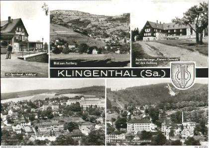 Klingenthal Vogtland Klingenthal Hotel Schanze Jugendherberge  x 1978