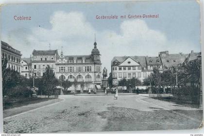 Koblenz Rhein Koblenz Goebenplatz
