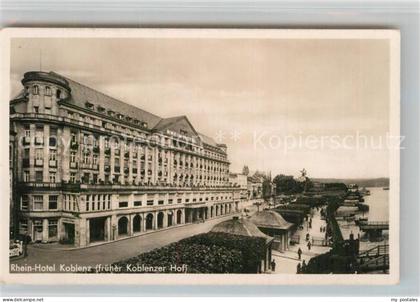 Koblenz Rhein Rhein Hotel Koblenz