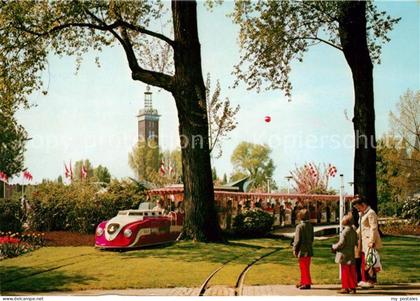Koeln Rhein BUGA Koeln 71 Kleinbahnhof am Tanzbrunnen