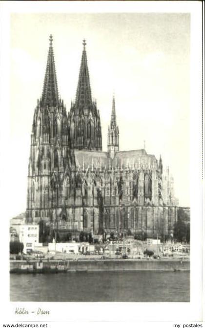 Koeln Rhein Koeln Dom