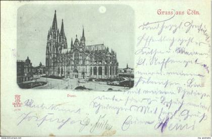 Koeln Rhein Koeln Dom x 1898