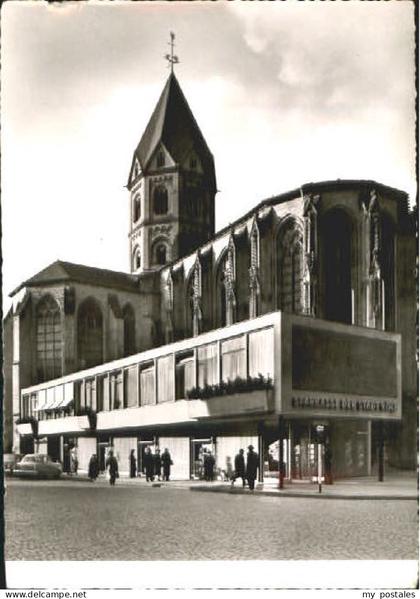 Koeln Rhein Koeln Kirche Sparkasse x 1961