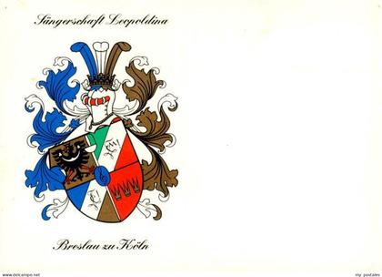 Koeln  Rhein Saengerschaft Leopoldina Breslau zu Koeln Wappen