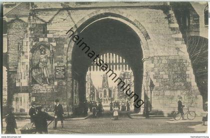 Köln - Eigelstein Tor - Strassenfeger - Heiss & Co. Graph. Kunstanstalt Köln-Lindenthal 20er Jahre