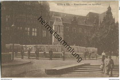 Köln - Römerbrunnen am Appellhof - Verlag Leo Kürten Köln 20er Jahre