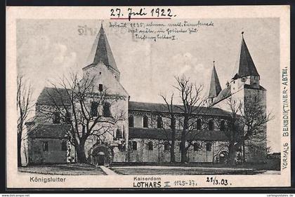 AK Königslutter, Kaiserdom Lothars II., vormals Benediktiner-Abtei