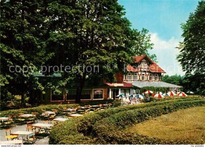 Koenigslutter Elm Waldgaststaette Tetzelstein im Elm