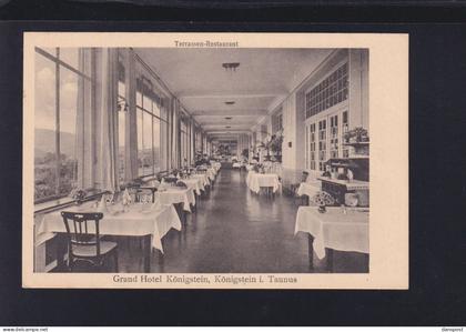 Dt. Reich AK Grand Hotel Königstein