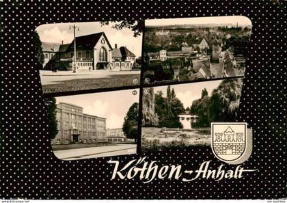 Koethen Anhalt Bahnhof Ingenieurschule Chemie Am Hubertusteich Hallesche Strasse