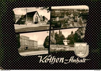 Koethen Anhalt Bahnhof Ingenieurschule Chemie Am Hubertusteich Hallesche Strasse