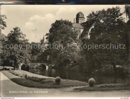 Koethen Anhalt Schlosspark