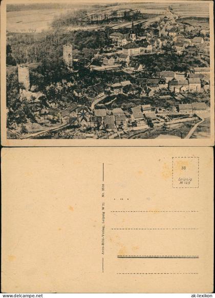 Gnandstein-Kohren-Sahlis Luftbild Kohren-Sahlis Original Fliederaufnahme 1940