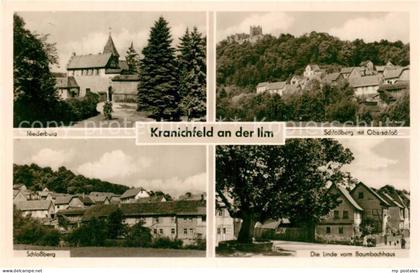 Kranichfeld Niederburg Schlossberg Oberschloss Linde Baumbachhaus