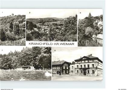 Kranichfeld Oberschloss Ruhmberg Ilm Freibad Marktplatz
