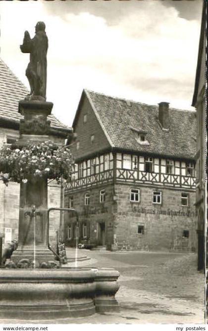 Kronach Oberfranken Kronach Brunnen Markt