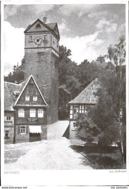Kronach Oberfranken Kronach Stadtturm