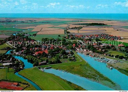 Greetsiel Krummhoern Aurich Niedersachsen Fliegeraufnahme
