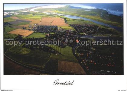Greetsiel Krummhoern Aurich Niedersachsen Fliegeraufnahme