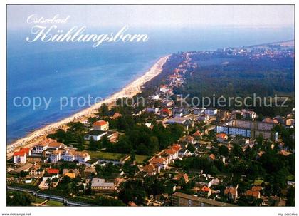 Kuehlungsborn Ostseebad Fliegeraufnahme