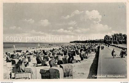 Kuehlungsborn Ostseebad Strandpartie