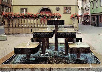 Kuenzelsau Rathausbrunnen