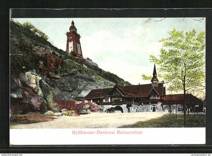 AK Kyffhäuser, Restaurant und Kyffhäuser-Denkmal