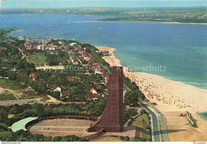 LABOE Ostseebad Marine Ehrenmal Fliegeraufnahme