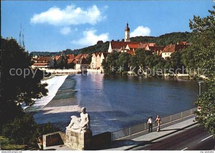 Landsberg Lech Karolinenbruecke Vater Lech